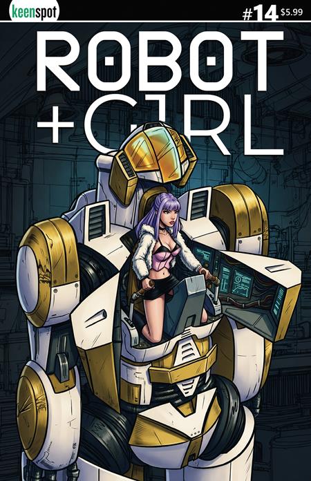ROBOT + GIRL #14 (CVR A MIKE WHITE SITTING PRETTY) - PREORDER