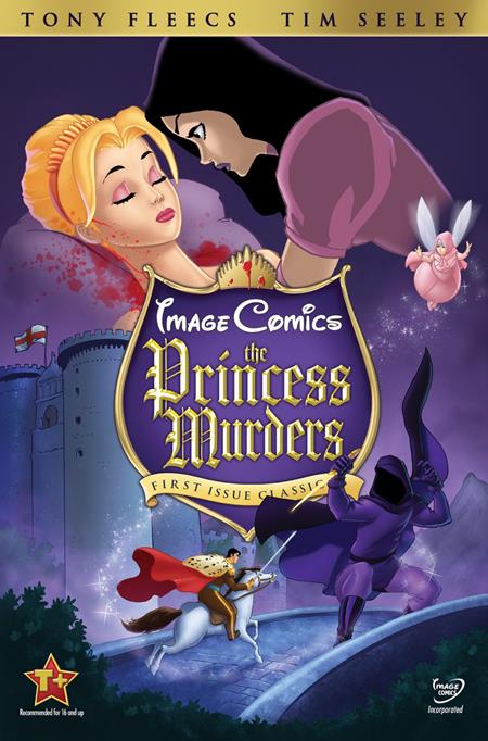 PRINCESS MURDERS #1 (CVR D TIM SEELEY & ALLEN PASSALAQUA SLEEPING BEAUTY ANIMATION HOMAGE VAR) - PREORDER