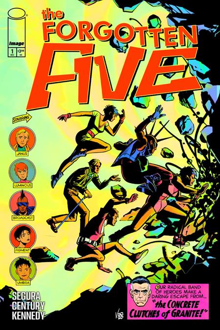 FORGOTTEN FIVE #1 (CVR A NICKOLEJ VILLIGER) - PREORDER