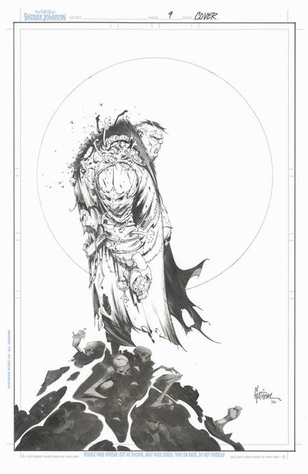 SPAWN THE CURSE OF SHERLEE JOHNSON #9 (CVR C JONATHAN GLAPION B&W VIRGIN VAR) - PREORDER