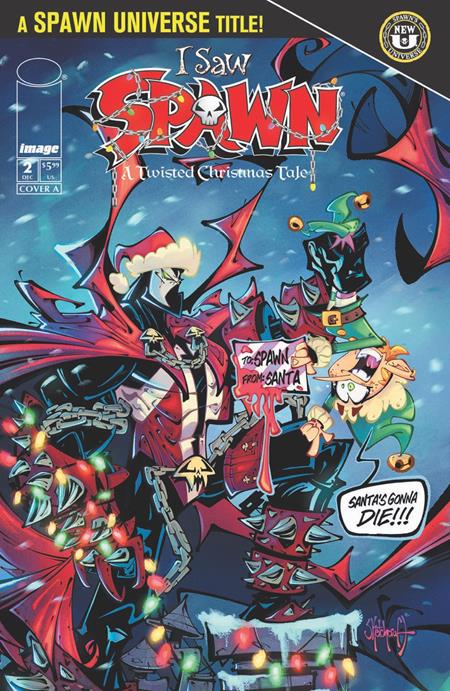 I SAW SPAWN (A TWISTED CHRISTMAS TALE) #2 ((OF 2) CVR A ROB SKETCHCRAFT DUENAS) - PREORDER