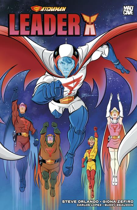 GATCHAMAN LEADER X (ONE-SHOT) CVR B DARIO BRIZUELA VAR (ONE-SHOT) - PREORDER