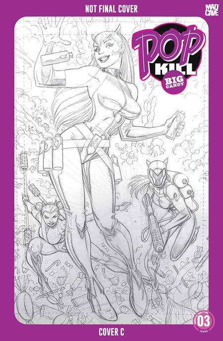 POP KILL BIG CANDY #3 (OF 4) CVR C ART ADAMS VAR (MR) - PREORDER