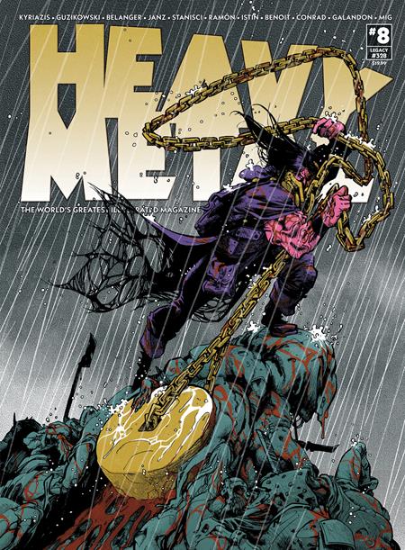 HEAVY METAL MAGAZINE #8 (CVR B ILIAS KYRIAZIS VAR (MR)) - PREORDER