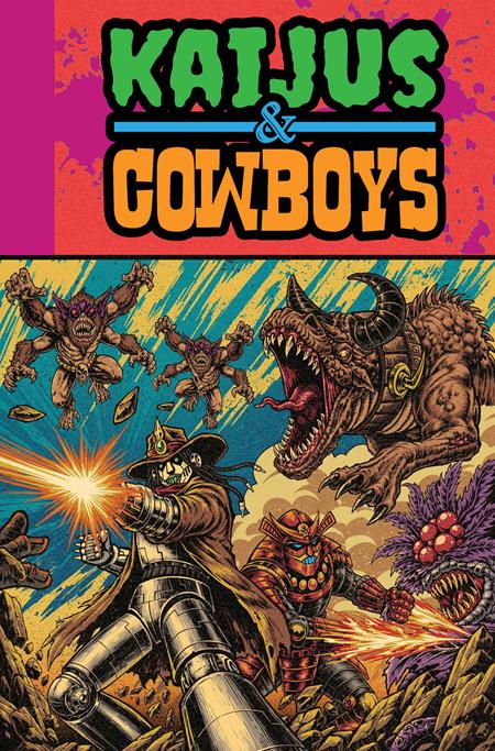KAIJUS AND COWBOYS #3 ((OF 12) CVR B FERXPAIN EC COMICS VAR) - PREORDER