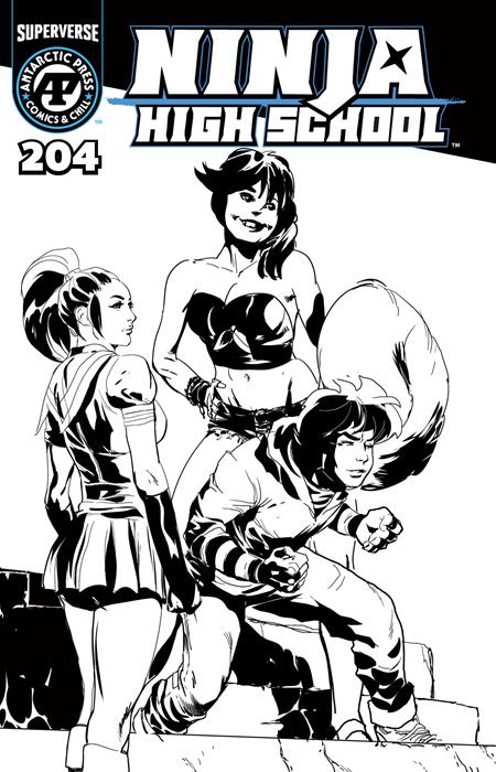NINJA HIGH SCHOOL #204 (CVR B BRIAN DENHAM HOMAGE VAR) - PREORDER