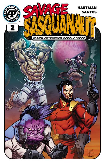 SAVAGE SASQUANAUT #2 (CVR B CHAHINE LADJOUZE VAR) - PREORDER