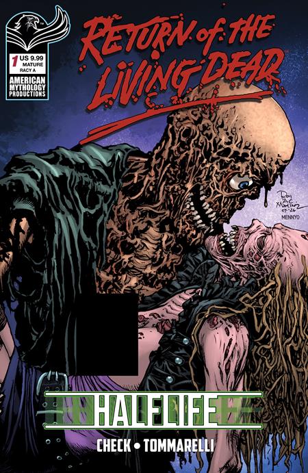 RETURN LIVING DEAD HALFLIFE #1 (CVR G RICHARD BONK RISQUE VAR (MR)) - PREORDER