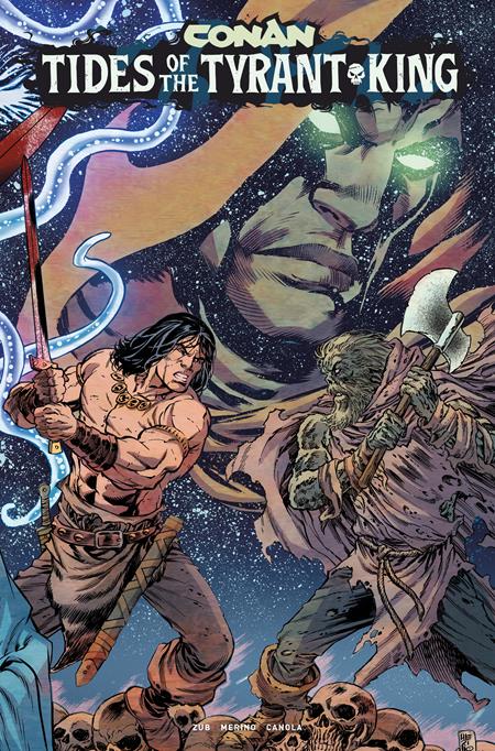 CONAN THE BARBARIAN TIDES OF THE TYRANT KING #4 (OF 4) CVR B JESUS MERINO VAR (MR) - PREORDER