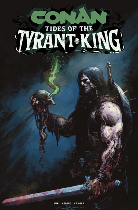 CONAN THE BARBARIAN TIDES OF THE TYRANT KING #4 (OF 4) CVR D GERARDO ZAFFINO GLOW IN THE DARK VAR (MR) - PREORDER
