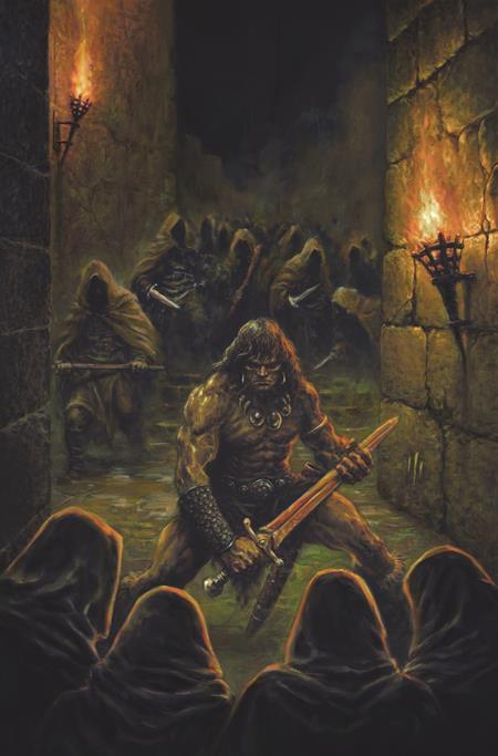CONAN THE BARBARIAN #38 (CVR E JUAN ALBERTO HERNANDEZ VIRGIN CARDSTOCK VAR (MR)) - PREORDER