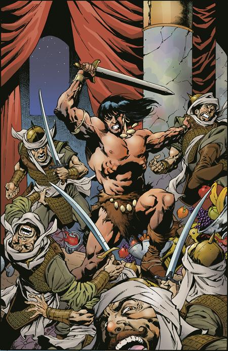 CONAN THE BARBARIAN #38 (CVR F AARON LOPRESTI VIRGIN CARDSTOCK VAR (MR)) - PREORDER
