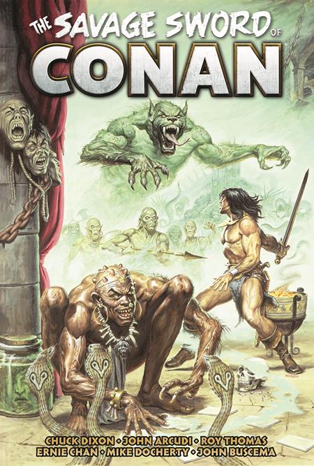 SAVAGE SWORD OF CONAN THE ORIGINAL COMICS OMNIBUS HC VOL 13 DIRECT MARKET EDITION EARL NOREM CVR (MR) (MR) - PREORDER