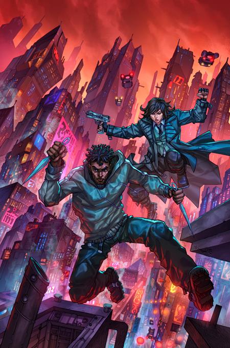 BLADE RUNNER TOKYO NEXUS DIE WITH HONOR #2 ((OF 4) CVR E ALAN QUAH VIRGIN CARDSTOCK VAR) - PREORDER
