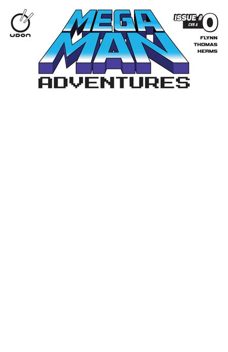 MEGA MAN ADVENTURES ((ONE SHOT) CVR D BLANK SKETCH VAR) - PREORDER