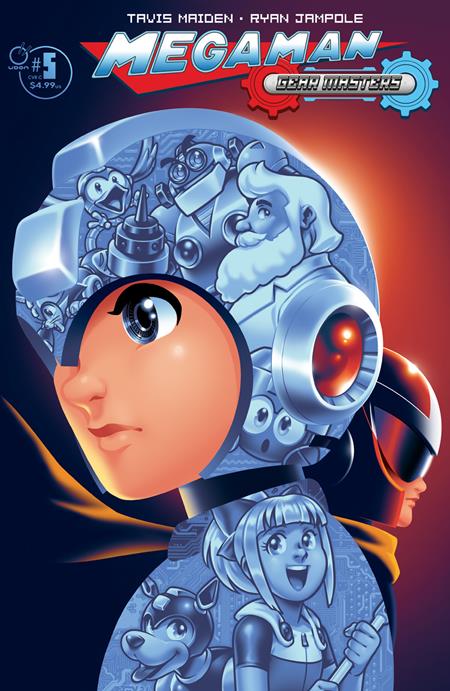 MEGA MAN GEAR MASTERS #4 ((OF 5) CVR C JORGE M VELEZ VAR) - PREORDER