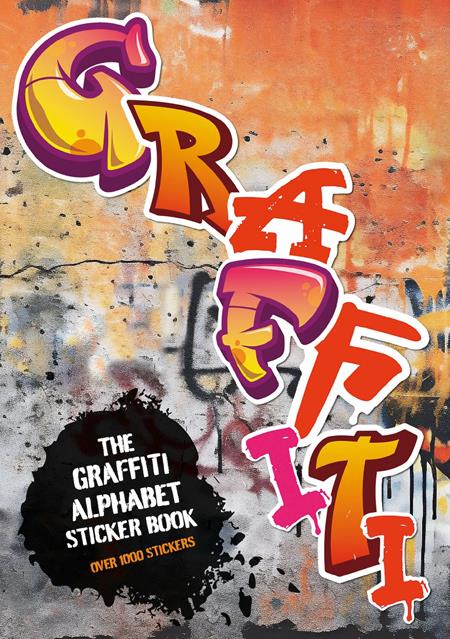 GRAFFITI ALPHABET STICKER BOOK TP - PREORDER