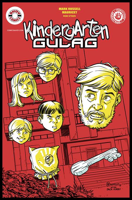 KINDERGARTEN GULAG (ONE SHOT) CVR B 3 COPY MAURICET WORLDS WITHIN WORLDS KIRBY HOMAGE UNLOCK VAR (MR) (ONE SHOT) - PREORDER