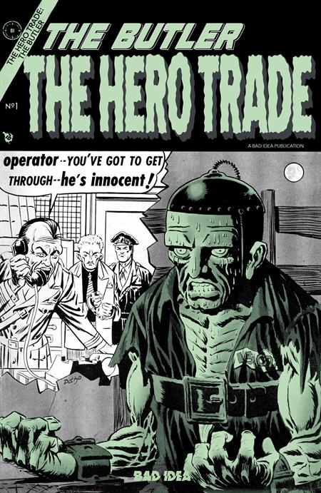 HERO TRADE THE BUTLER #1 ((ONE SHOT) CVR G STEVE DITKO GLOW-IN-THE-DARK OLD MASTERS VAR) - PREORDER