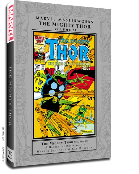 MARVEL MASTERWORKS THE MIGHTY THOR HC VOL 25 WALTER SIMIONSON REGULAR EDITION - PREORDER