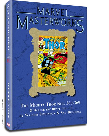 MARVEL MASTERWORKS THE MIGHTY THOR HC VOL 25 WALTER SIMONSON DIRECT MARKET EDITION CVR - PREORDER