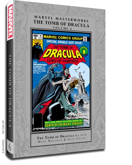 MARVEL MASTERWORKS TOMB OF DRACULA HC VOL 06 GENE COLAN REGULAR EDITION - PREORDER