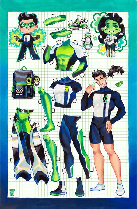GREEN LANTERN CORPS #24 (CVR C RIAN GONZALES PAPER DOLL CARD STOCK VAR (GREEN LANTERN FIRST LIGHT)) - PREORDER