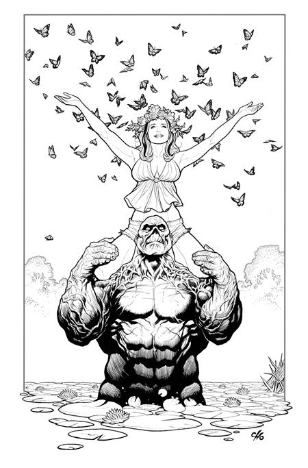 DCS CRAZY LITTLE SWAMP THING CALLED LOVE #1 ((ONE SHOT) CVR B FRANK CHO CARD STOCK VAR) - PREORDER