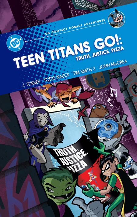 TEEN TITANS GO TRUTH JUSTICE PIZZA TP (DC COMPACT COMICS ADVENTURES) (DC COMPACT COMICS ADVENTURES) - PREORDER