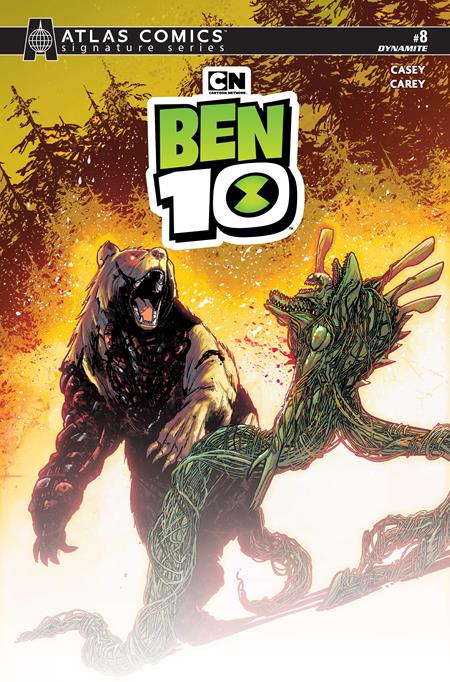 BEN 10 #8 (CVR H ROBERT CAREY ATLAS EDITION SIGNED BY JOE CASEY VAR) - PREORDER