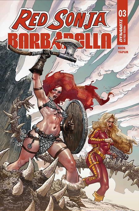 RED SONJA BARBARELLA #3 (CVR C DIEGO YAPUR VAR) - PREORDER