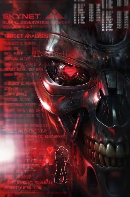 TERMINATOR VALENTINES DAY SPECIAL 2027 #1 ((ONE SHOT) CVR E FRANCESCO MATTINA METAL PREMIUM VAR) - PREORDER