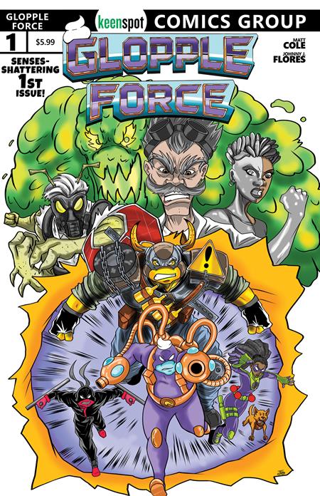 GLOPPLE FORCE #1 (CVR C JOHNNY J FLORES GIANT-SIZE HOMAGE VAR) - PREORDER