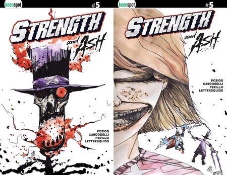STRENGTH & ASH #5 (CVR D STEFANO CARDOSELLI FRANCESCA PERILLO HOLOFOIL FLIP VAR) - PREORDER