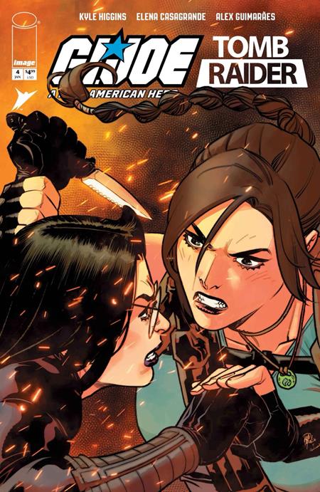 GI JOE A REAL AMERICAN HERO TOMB RAIDER #4 ((OF 5) CVR A ELENA CASAGRANDE & ALEX GUIMARAES) - PREORDER