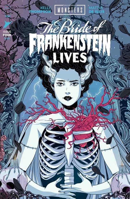 UNIVERSAL MONSTERS THE BRIDE OF FRANKENSTEIN LIVES #4 ((OF 4) CVR C LUANA VECCHIO CONNECTING COVER VAR) - PREORDER