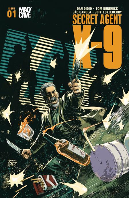 SECRET AGENT X9 #1 (CVR D GABRIEL HARDMAN VAR) - PREORDER