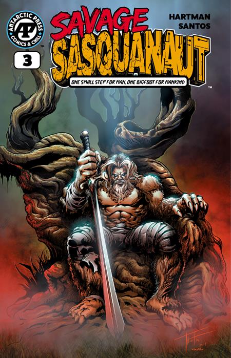 SAVAGE SASQUANAUT #3 (CVR B ROD THORNTON VAR) - PREORDER
