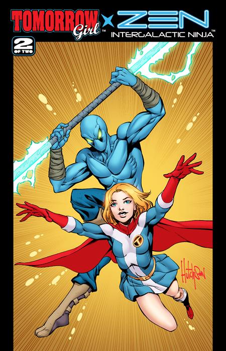 TOMORROW GIRL X ZEN INTERGALACTIC NINJA #2 ((OF 2) CVR A DAVID HUTCHISON) - PREORDER