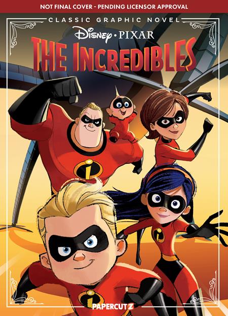 DISNEY PIXAR CLASSIC GRAPHIC NOVEL THE INCREDIBLES HC - PREORDER