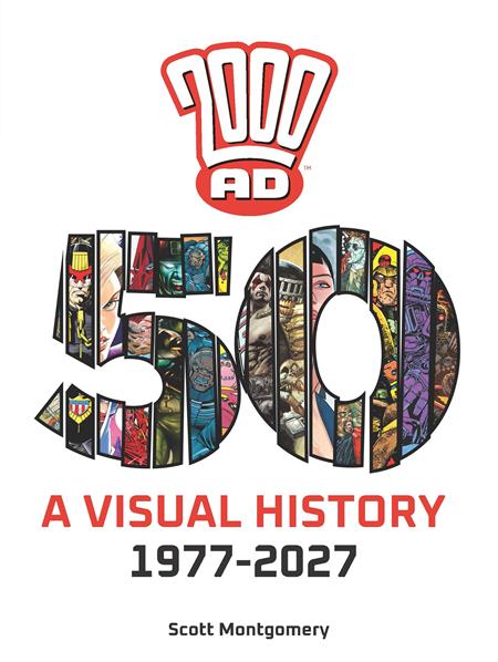 2000 AD A VISUAL HISTORY 1977-2027 HC 50TH ANNIVERSARY CELEBRATION - PREORDER