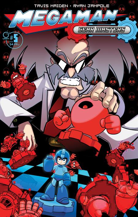 MEGA MAN GEAR MASTERS #5 ((OF 5) CVR B TAVIS MAIDEN VAR) - PREORDER