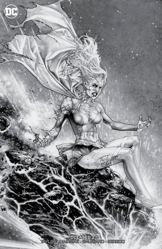 DCeased #2 (Unknown Comics Jay Anacleto Black & White Variant)