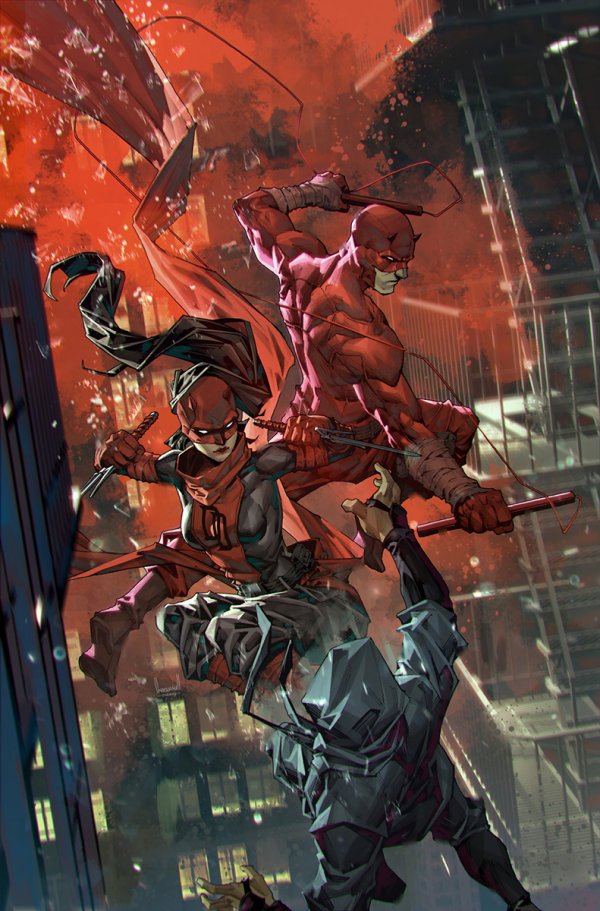 Daredevil #2 (Unknown / Street Level Hero / Comic Traders / Antihero Gallery / 616 Kael Ngu Virgin Variant)