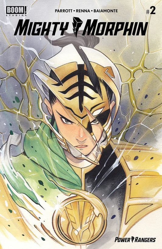 Mighty Morphin #2 (Golden Apple Comics Peach Momoko Foil Variant)
