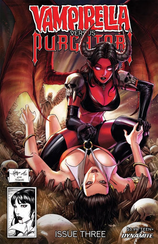 Vampirella vs. Purgatori #3 (Creees Lee Variant)