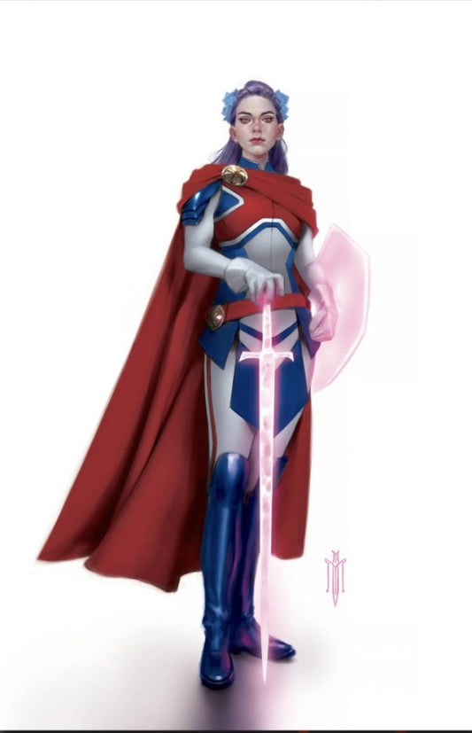 Betsy Braddock: Captain Britain #1 (Unknown Comics / Comic Traders / 616 Comics / Antihero Gallery Mercado Virgin Variant)