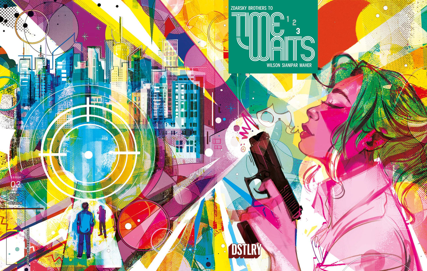 TIME WAITS #3 (CVR C 10 COPY INCV BALDARI)