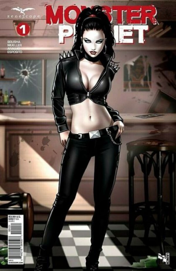 Monster Planet #1 (Cover E Garvey)