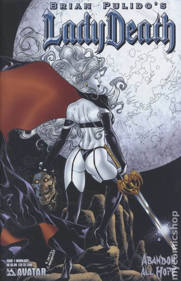 Lady Death: Abandon All Hope #1 (Moonlight Cover)